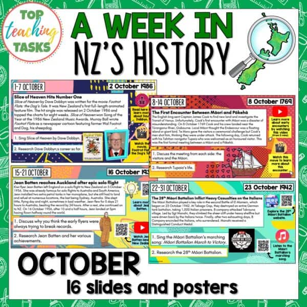 A Week in NZ History October