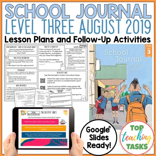 School Journal Level 3 August 2019