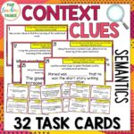 Context Clues Task Cards