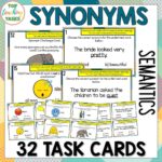 Synonyms Task Cards