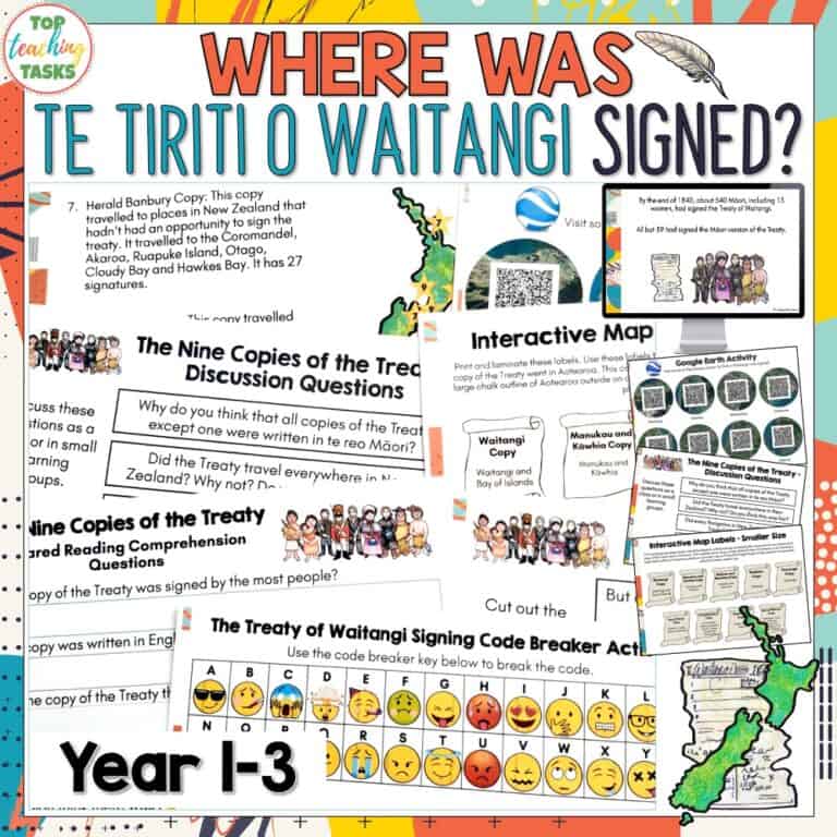 Waitangi Day Activity Pack For The Treaty Of Waitangi - Top Teaching Tasks