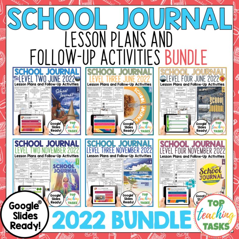 School Journal Level 3 June 2024 Follow Up Activities - Top Teaching Tasks
