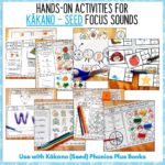 Hands on Phonics Plus Activities Kakano Full Set Volume 2 b