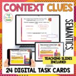 Context Clues Digital Task Cards