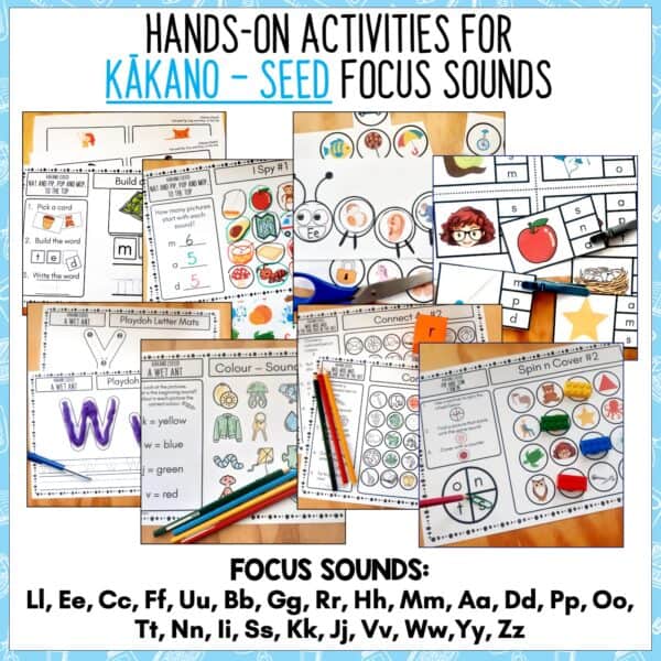 Hands on Phonics Plus Activities Kakano Bundle b Hands on Phonics Plus Activities Kakano Bundle b