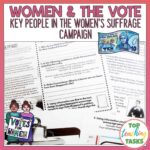 Key People in Womens Suffrage Campaign