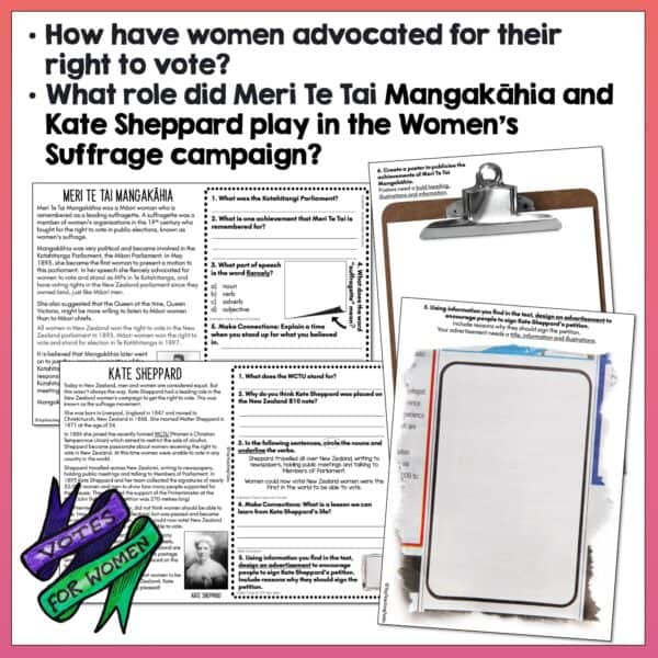 Key People in Womens Suffrage Campaign a Key People in Womens Suffrage Campaign a
