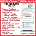 Benee Reading and Literacy Activities Bundle a