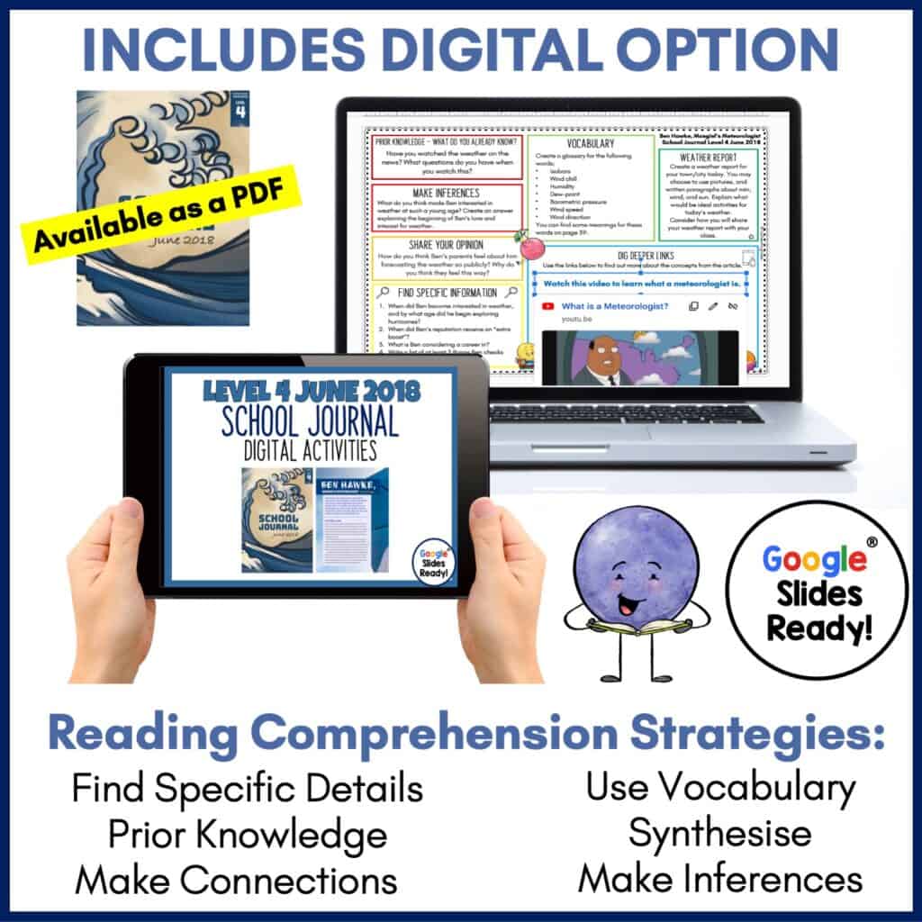 NZ School Journal Level 4 June 2018 Follow Up Activities - Top Teaching ...