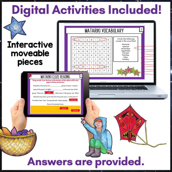 Matariki Reading Comprehension and Literacy Activities Year 2 c Matariki Reading Comprehension and Literacy Activities Year 2 c