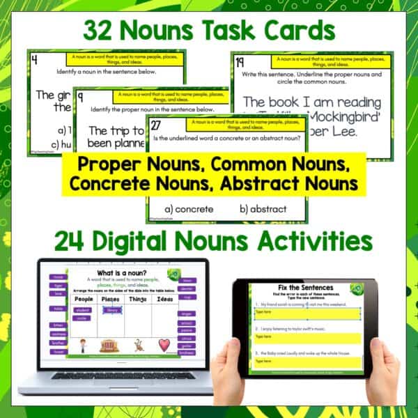 Nouns and Proper Nouns Teaching Pack b Nouns and Proper Nouns Teaching Pack b