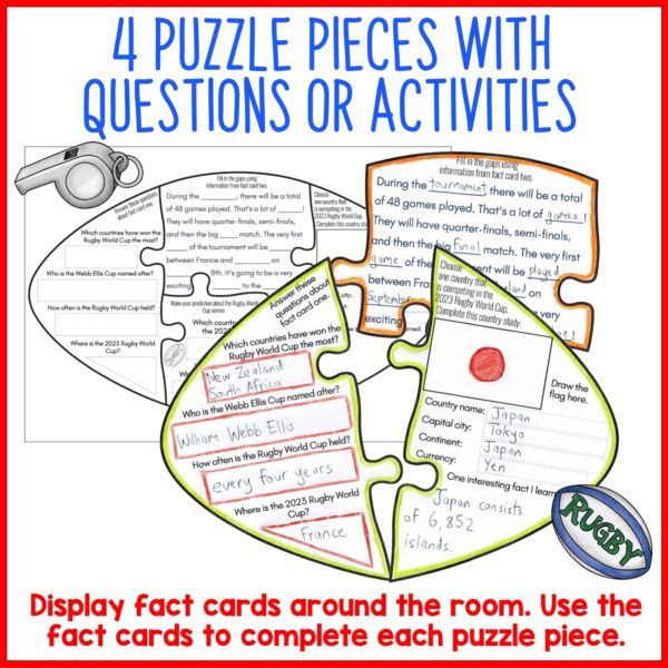 Rugby World Cup 2023 Scavenger Hunt Puzzle Poster Year 3-4 b Rugby World Cup 2023 Scavenger Hunt Puzzle Poster Year 3-4 b