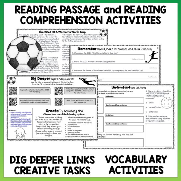 2023 FIFA World Cup Reading and Literacy Activities b 2023 FIFA World Cup Reading and Literacy Activities b