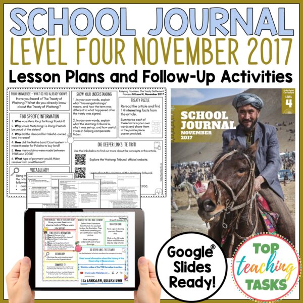 School Journal Level 4 November 2017 School Journal Level 4 November 2017