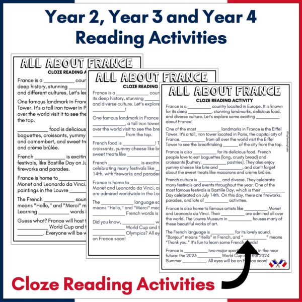 France Country Study Year 2 - Year 4 b France Country Study Year 2 - Year 4 b
