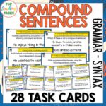 Compound Sentences Task Cards