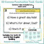 Comma Task Cards b