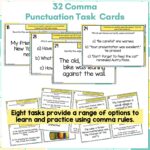 Commas Task Cards a