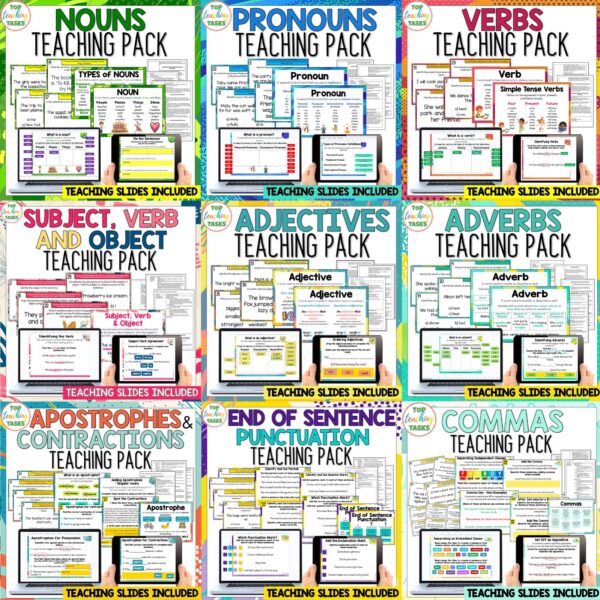 Grammar Teaching and Activities Bundle b Grammar Teaching and Activities Bundle b