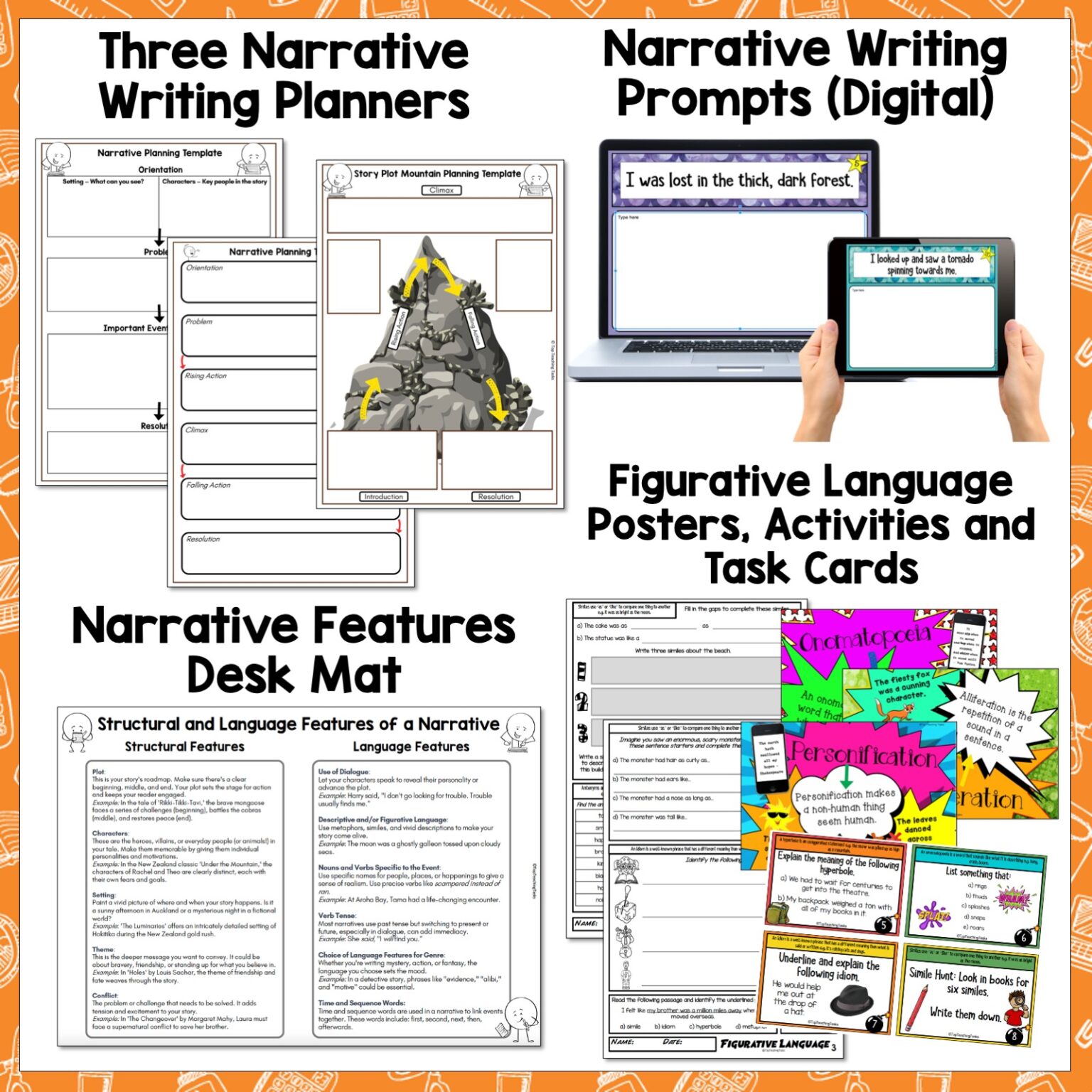 Narrative Writing Unit And Activities For Year 7-8 - Top Teaching Tasks