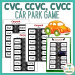 CVC, CCVC and CVCC Carpark Game