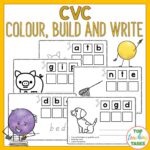 CVC - Colour, Build, Write