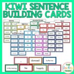 Kiwi Sentence Building Cards