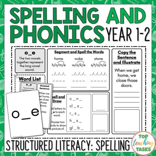 Structured Literacy Spelling Phonics