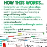 Daily Literacy Reviews 2.0 Year 1-3 Set One d