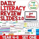 Daily Literacy Reviews 2.0 Year 4-6 Set One
