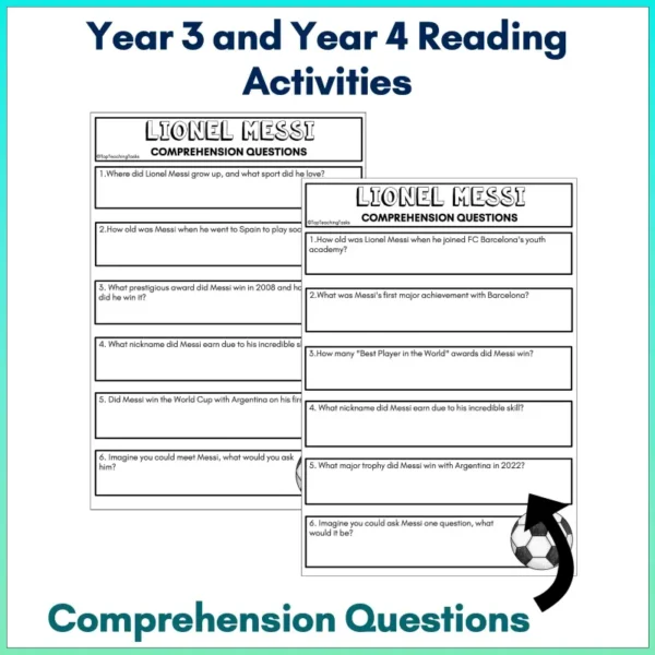 Messi Reading and Literacy Year 3-4 c