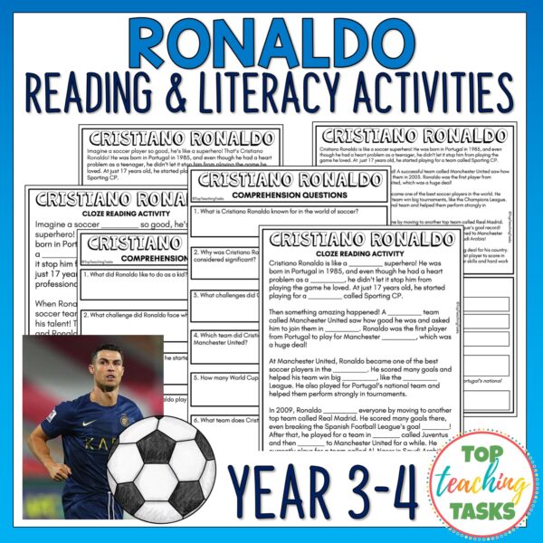 Ronaldo Year 3-4 activities