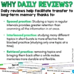 Daily Literacy Reviews 2.0 Year 1-3 Set Two b