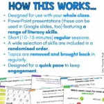 Daily Literacy Reviews 2.0 Year 4-6 Set Three d