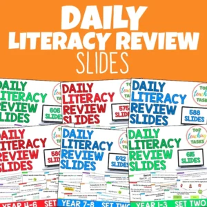 Daily Literacy Reviews