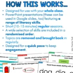 Daily Literacy Reviews Set 2 Year 7-8 c