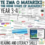 Nine Stars of Matariki Reading and Literacy Activities - Year 3-4
