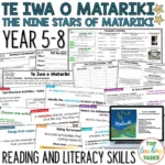 Nine Stars of Matariki Reading and Literacy Activities - Year 5-8