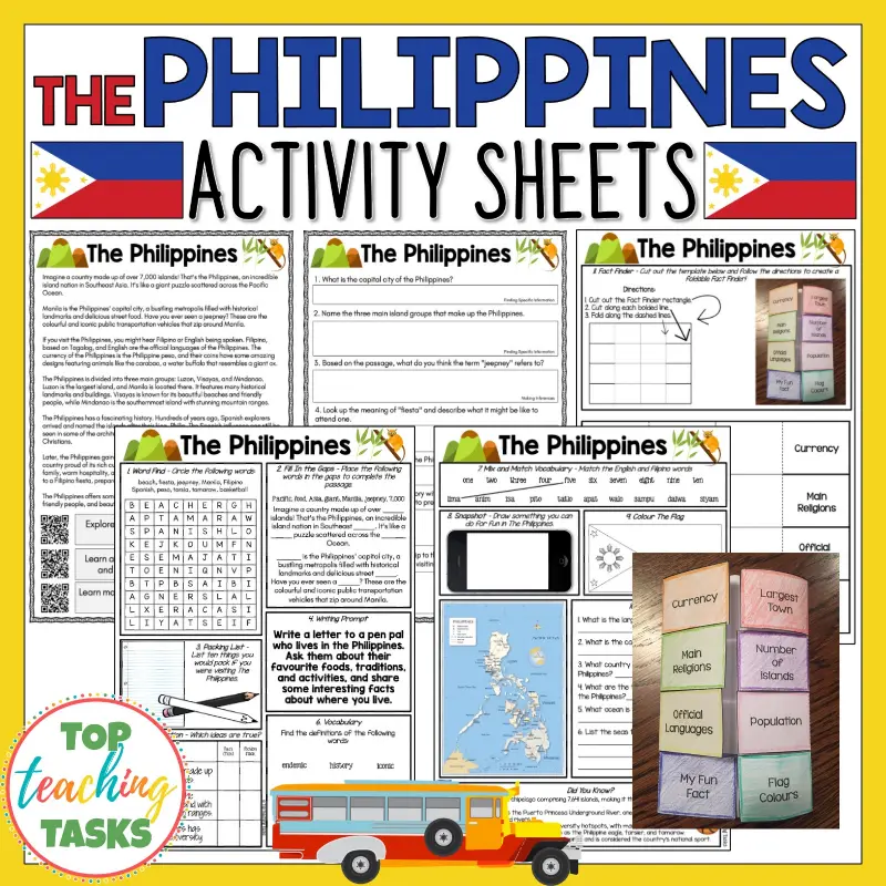 The Philippines Reading and Writing Cultural Activities - Top Teaching ...