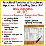 Phonics and Spelling Rules Bundle Year 1-8 b