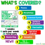 Daily Literacy Skills year 3 Set 3 2.0 a
