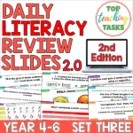 Daily Literacy Skills year 4-6 Set 3 2.0