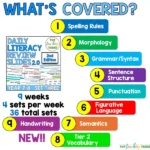 Daily Literacy Skills year 4-6 Set 3 2.0 a
