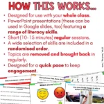 Daily Literacy Skills year 4-6 Set 3 2.0 c