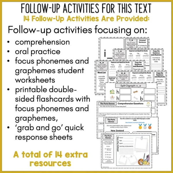 The Games Decodable Text and Activities for Older Readers b The Games Decodable Text and Activities for Older Readers b
