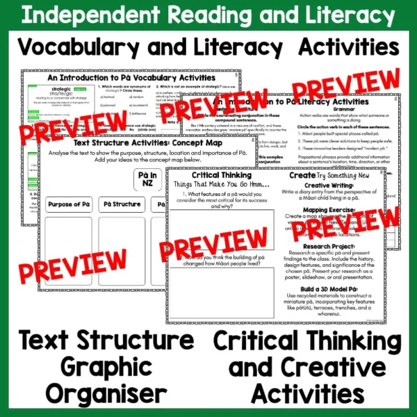 An Introduction to Pa Independent Literacy Activities b An Introduction to Pa Independent Literacy Activities b