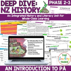 An Introduction to Pā: A Knowledge-Rich NZ History and Literacy Unit Years 5-8