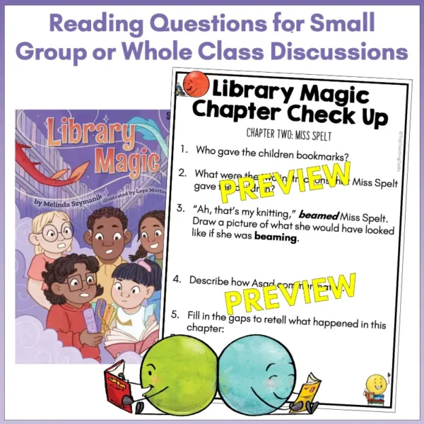 Library Magic Chapters follow up activities b Library Magic Chapters follow up activities b