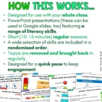 Daily Literacy Review Year 1-3 Set Four 2nd edition d