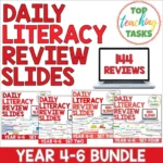 Daily Literacy Skills Year 4-6 Bundle